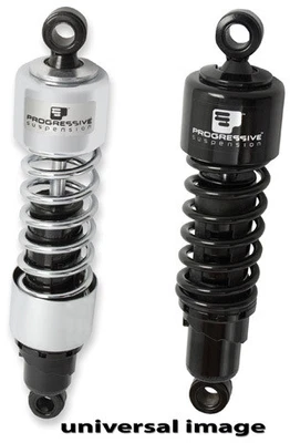 $299.94 • Buy Progressive Suspension 412 Series Shock 13  Black Harley Davidson V-Rod 77-4126