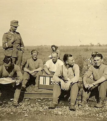 NEAT! Gebirgsjäger Mountain Troops W/ Radio On Railway Tracks In Serbia!!! • $2.50