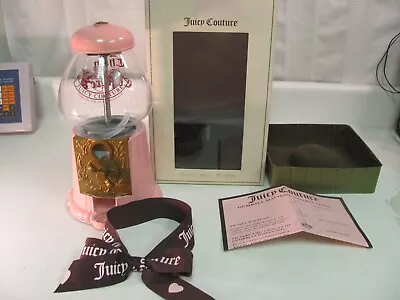 Vtg Juicy Couture Y2K Pink Let Them Eat Couture Bubble Gum Gumball Machine 11  • $199.99