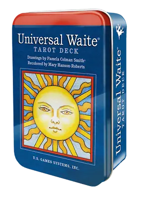 Universal Waite Tarot Deck In Tin USGS - 78 Major And Minor Arcana Cards • $22.99