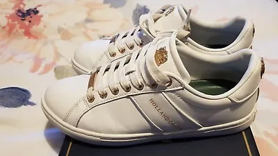 Holland Cooper Knightsbridge Court White Trainers Uk 7 • £75