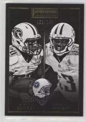 2015 Panini Playbook Gold /199 Bishop Sankey Kendall Wright #3 • $3.13