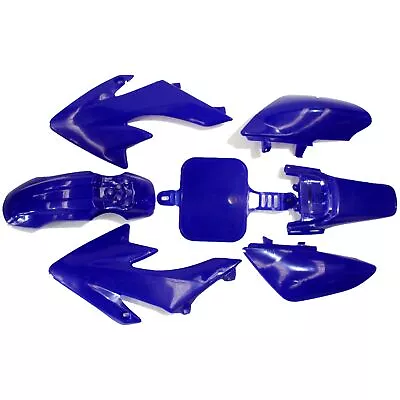 BLUE Plastics Guard Fairing Fender Kit CRF50 110cc 125cc PIT PRO Trail Dirt Bike • $27.94