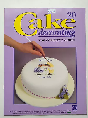 Cake Decorating Orbis Partworks Magazine 1993 Number 20 MAG ONLY NO GIFTS • £3.79