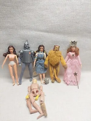 Vintage 1970's MEGO Wizard Of Oz Dolls  Set Of 6 Dorthy Cowardly Lion Good Witch • $55