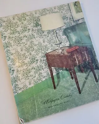 Vintage 1951 - Montgomery Ward Wallpaper Book Catalog Samples **RARE**  • $150