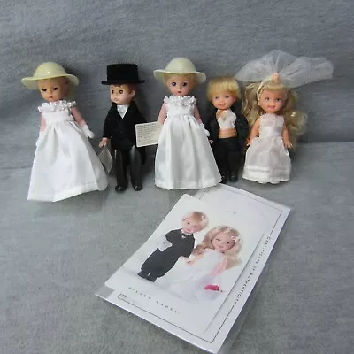 Vintage Madame Alexander Groom & Bride Kelly Doll & Groom Lot • $34.99