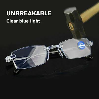 2PC Reading Glasses Blue Light Filter +1.0 1.5 2.0 2.5 Women Men Eyeglasses • $10.99