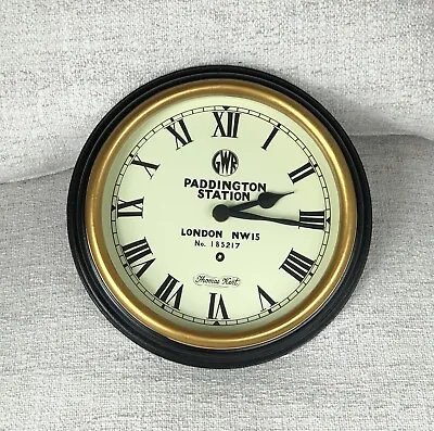 Rare Vintage THOMAS KENT Paddington Station Circular Wall Clock Made In England • $89.99