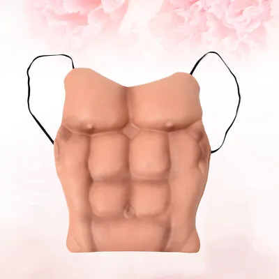 1 Pc Muscle Bodysuit Fake Muscle Prop Muscle Suit Adult Silicone Abs Suit • £7.49