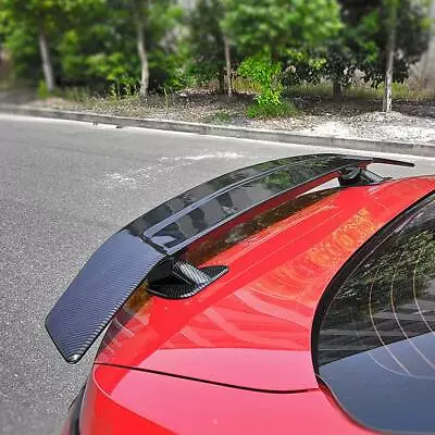 Carbon Fiber Car Rear Trunk Spoiler Wing Mugen Style For Honda Civic/Accord/CR-V • $99.98