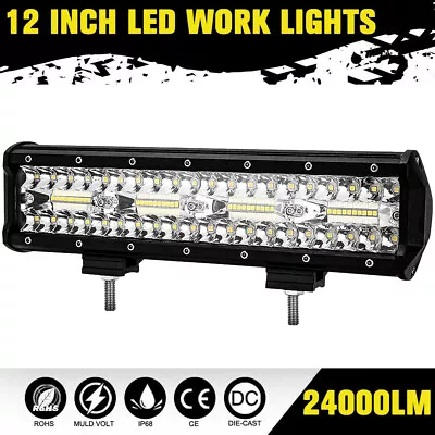 12  240W Front Bumper LED Light Bar Combo Driving For Club Car EZGO Golf Cart • $32.99