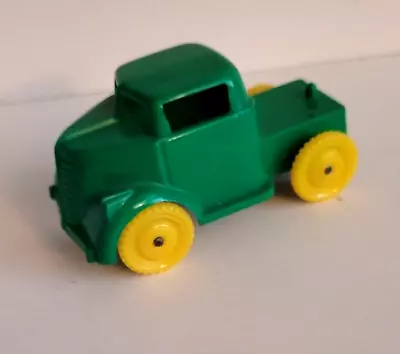 AMERICAN FLYER CIRCUS 643 GREEN Tractor TRUCK W/YELLOW WHEELS Flat Car LOAD  C-7 • $39.99