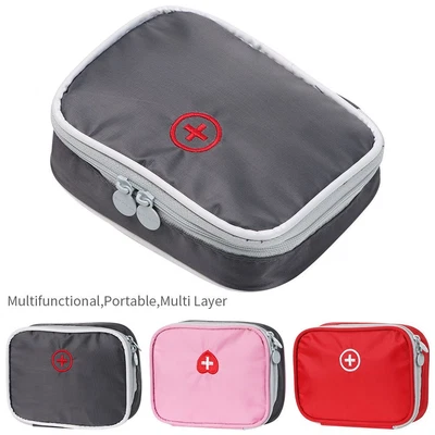 £3.96 • Buy Medicine Storage Bag Emergency Kit Medical Bag Camping Survival Medical Bag