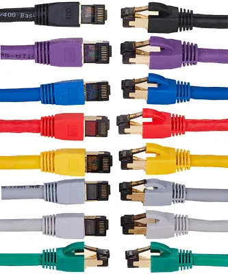 Cat8 Ethernet Lan Cable S/FTP Shielded RJ45 Gold Plated High Speed Copper Lot • $74.96