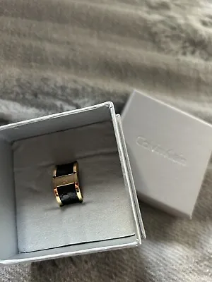 Calvin Klein Ring (rose Gold Size W) US 7 • £22