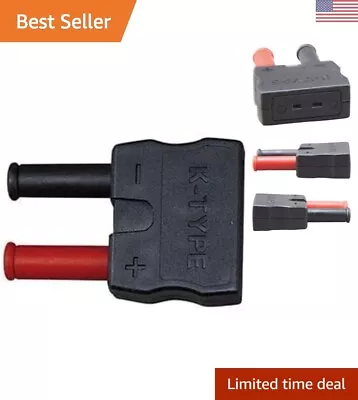 K Type Thermocouple To Banana Plug Adapter - Works With Digital Clamp Meters • $17.99