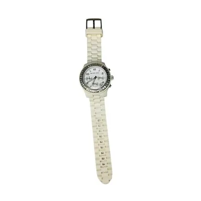 Women's Michael Kors MK 5396 Chronograph Day Watch Working Rough Condition • $14.50