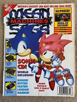 Mean Machines Sega October 1993 Issue No. 12 • £5