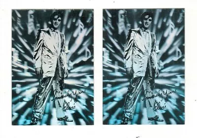 (2)x Elvis Presley Promotional Hologram 1993 Rockstreet Music Cards #/25000 • $8.99