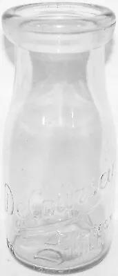 Vintage Milk Bottle DeCOURSEY The Best Milk Embossed Half Pint Oklahoma City OK • $13.49