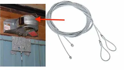 CARDALE Spring Drum Cables Old Type Garage Door Wires Mk2 & Mk3 Spares Parts • £7.95