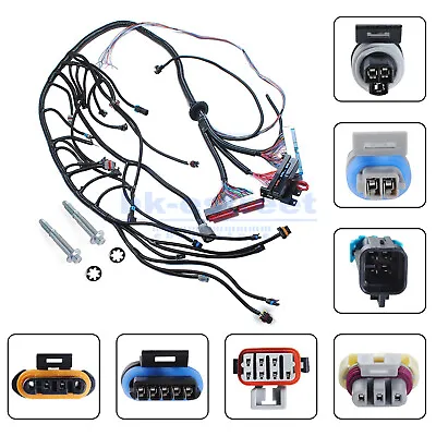 Standalone Engine Wiring Harness 4.8 5.3 6.0 For 1997-06 LS1 Engine W/4L60E DBC • $121.95