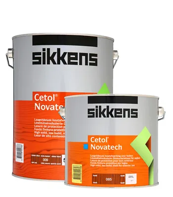 £101.58 • Buy Sikkens Cetol Novatech Woodstain Paint - All Sizes - All Colours