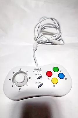 NEO GEO Mini Controller Game Pad White Japan Ver. FP1N1820 NEOGEO • $68.95