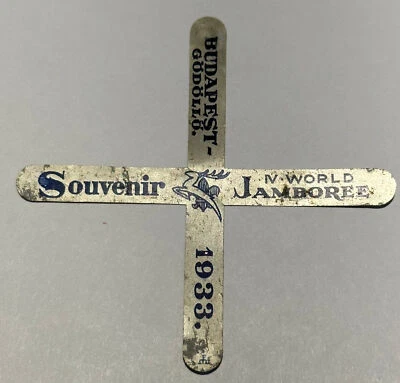 $9.50 • Buy Boy Scout 1933 World Jamboree Souvenir Cross