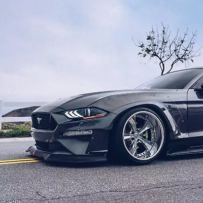 Front Fender Flares V2 Wide Body For Ford Mustang VIth S550 S1/S2 18-23 • $950