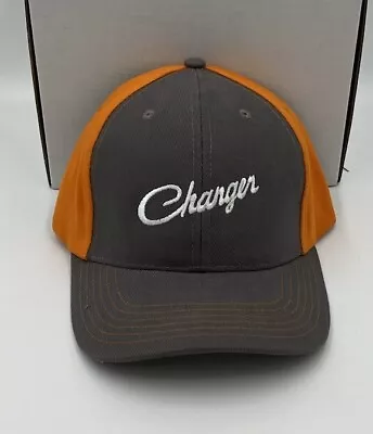 Charger Script Embroidered Cap Hat Mopar Valiant Chrysler Dodge Hemi 225 245 265 • $21.23