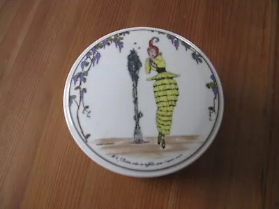 Villeroy & Boch Design 1900 Trinket Dish French Art Nouveau Flapper  • $27