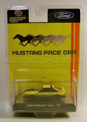 1987 '87 Ford Mustang Gt Pace Car Custom Hs31 Hobby M2 Machines Diecast 2022 • $11.95