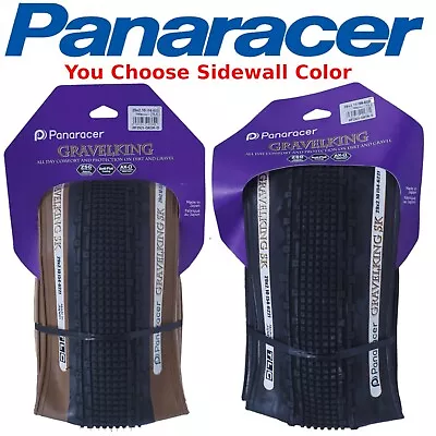 Panaracer GravelKing SK 29x2.1  TLC Gravel Hardpack Tubeless Ready Bike Tire • $36.90