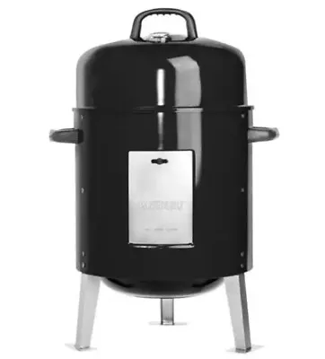 Masterbuilt MB25060616 Charcoal/Wood Bullet Smoker 31.5 H X 21.6 W X 19.13 D In. • $112.31