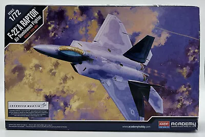 Academy Air Dominance Fighter F-22A Raptor 1:72 Open Box Complete ***READ*** • $19.95