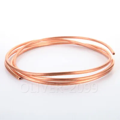 1 Meter 99.9% Cu Soft Copper Tube Coil Refrigeration Air Conditioner Copper Pipe • $10.22