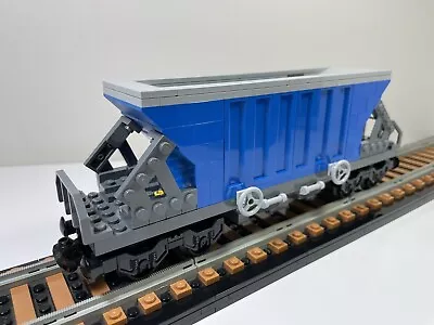 LEGO MOC Coal Wagon Train Carriage 12V 9V Town City Trains • $129.95