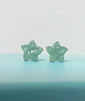 Rare Tiffany & Co. Sterling Silver Star Aventurine Quartz Stud Earrings 925 • $799