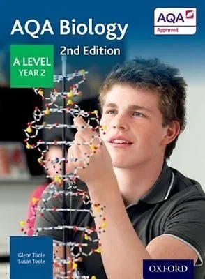 AQA Biology A Level Year 2 Student Book By Glenn Toole Susan Toole (Paperback • £12