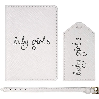 £14.99 • Buy 'Baby Girls' Passport Cover & Luggage Tag Travel Set (PA00003481)