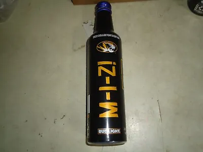 $6.99 • Buy 1-Mizzou Missouri Tigers Bud Light Limited Alum. Bottle 2022 Collectors Edition