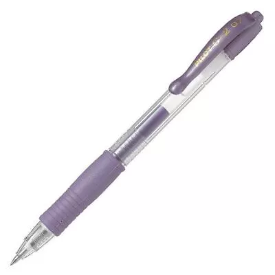 Pilot G2 07 Retractable Gel Ink Rollerball Pen 0.7mm -Colour - Metallic - Pastel • £7.89