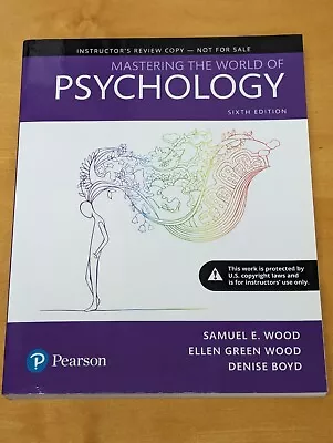 Mastering The World Of Psychology (Wood) Brand New Instructor's Edition • $59