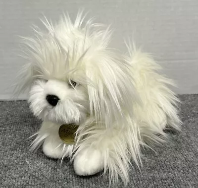 Aurora Miyoni MALTESE Dog White 10  Plush Stuffed Animal • $9.99