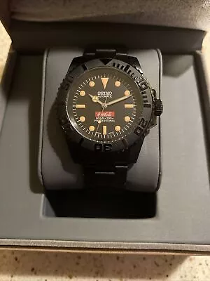 Brand New Black PVD Seiko Submariner Mod Patina MaxiDial NH35 Automatic CocaCola • $349