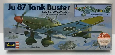 Vintage Ju 87 Tank Buster 1:72 Scale Model Airplane Kit(1975 Revell) • $21