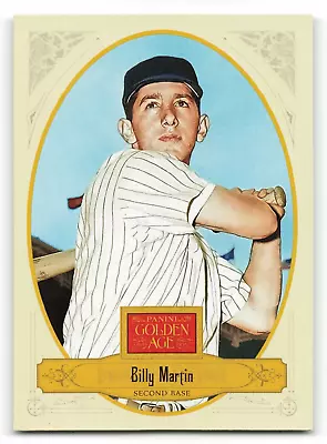 2012 Panini Golden Age #99 BILLY MARTIN  New York Yankees    !!! • $0.99