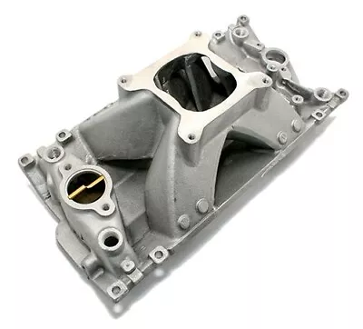 SBC CHEVY High Rise Aluminum Vortec Single Plane Intake Manifold 350 • $145.99